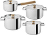 Eva Solo Set de casseroles Nordic Kitchen - Acier inoxydable - 4 pièces