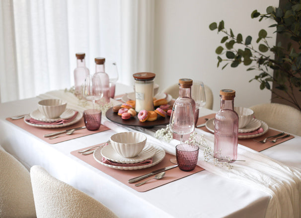 Verre à eau Bormioli Rocco Slot - Rose - 290 ml - 6 pièces