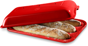 Moule à baguettes Emile Henry - Moule a pain - Grand Cru - 36,5 x 23 x 10 cm