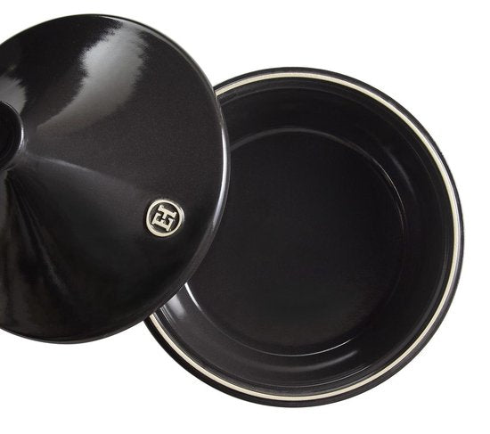 Emile Henry Tagine - Fusain - ø 32 cm / 3,5 litres