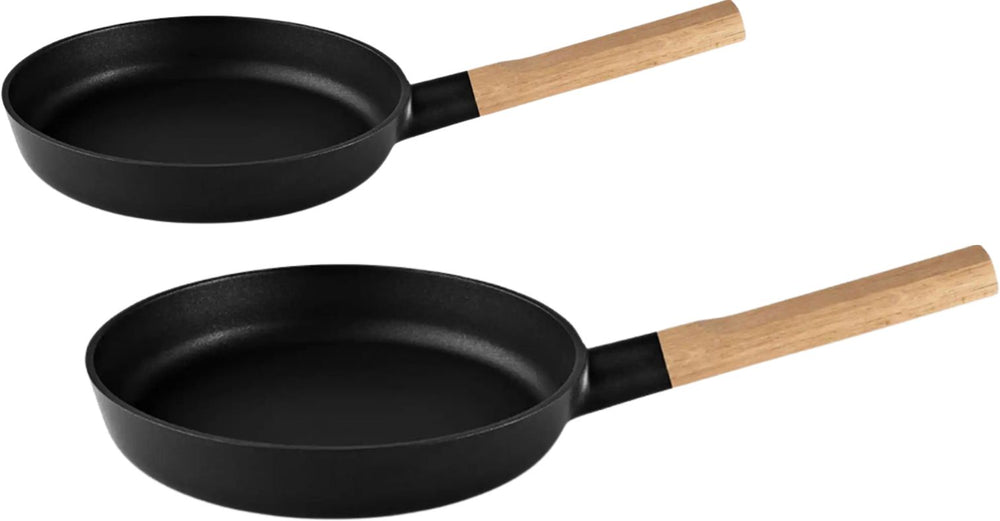 Eva Solo Set de poêles à frire - ø 24 cm + ø 28 cm - Nordic Kitchen