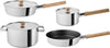 Eva Solo Set de casseroles Nordic Kitchen - Acier inoxydable - 4 pièces