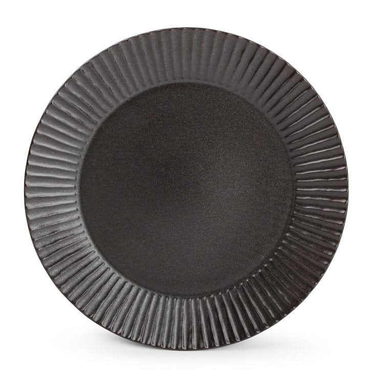 Assiette de petit-déjeuner Fine2Dine Aurora Noir ø 20 cm