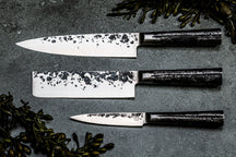 Set de couteaux Forged Intense - 3 - pièces - Couteau de chef, Couteau hachoir et Couteau universel