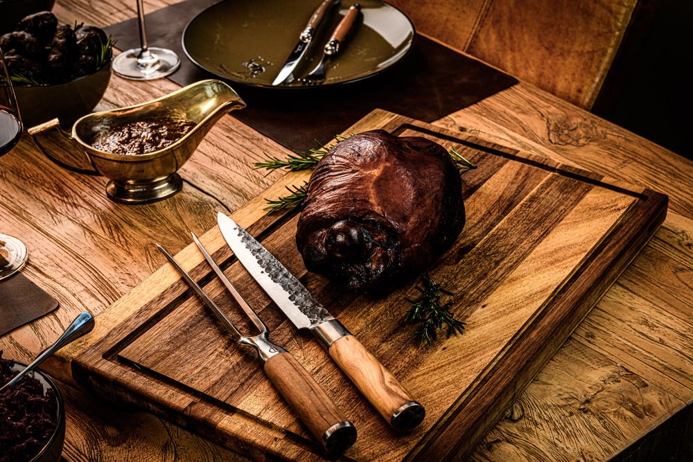 Fourchette à découper / Fourchette à viande Forged Olive