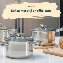 Batterie de cuisine 4 pièces Sola Furore