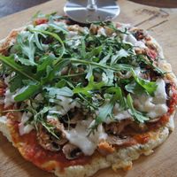 Pizza saine sans gluten