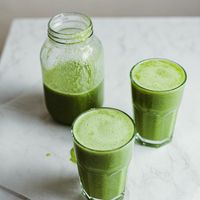 Smoothie vert sain