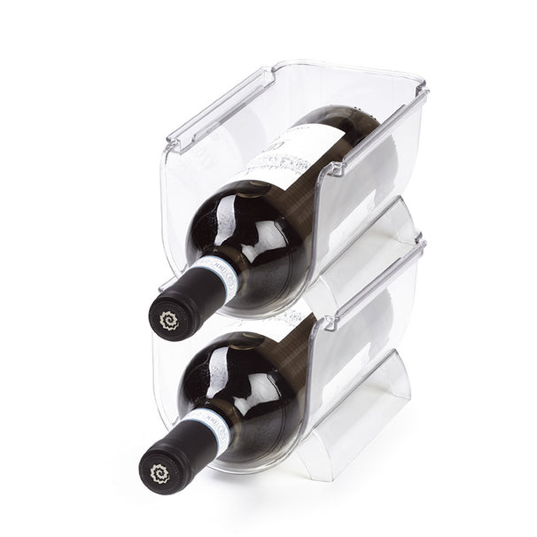 Porte-bouteilles Ghidini pour 1 bouteille - Plastique - Empilable - Extensible
