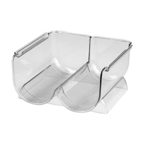 Porte-bouteilles Ghidini pour 2 bouteilles - Plastique - Empilable - Extensible
