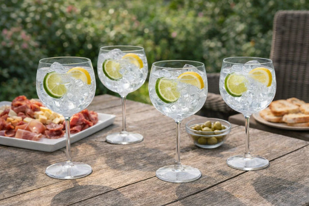 Set de verres à gin tonic Cookinglife - en plastique - 570 ml - 4 pièces