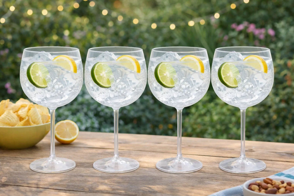 Ensemble de verres a gin tonic Cookinglife - CampVibe - 570 ml - 4 pièces