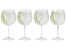 Gin Tonic Glazen Verano 620 ml - 4 stuks - Serveren Cocktails - Cookinglife