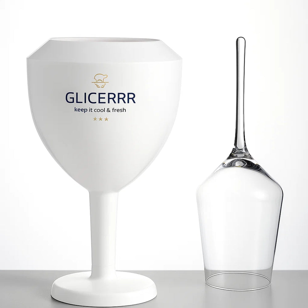 Ensemble de verres a vin Glicerrr - Refroidisseur - Basic - 300 mm - 4 pieces