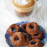 Beignets du four sans gluten et sans sucre