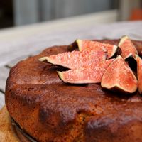 Gâteau sans gluten aux figues