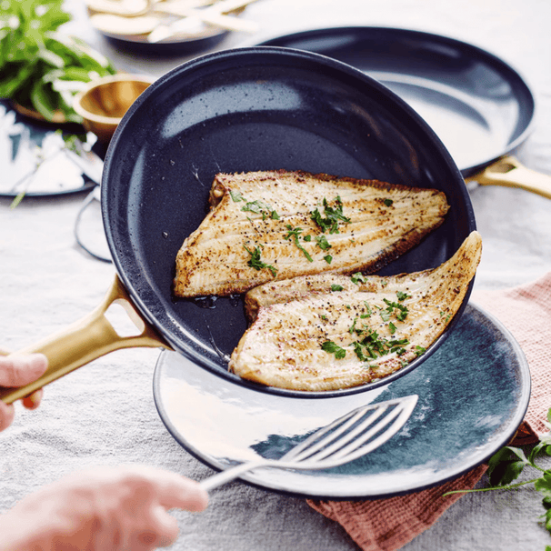 Ensemble de casseroles GreenPan Padova Reserve Noir 6 pièces - Revêtement Antiadhésif en Céramique