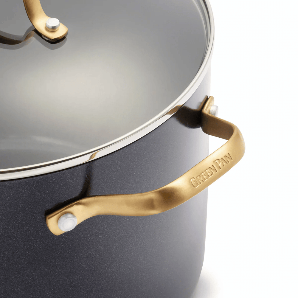 Ensemble de casseroles GreenPan Padova Reserve Noir 6 pièces - Revêtement Antiadhésif en Céramique