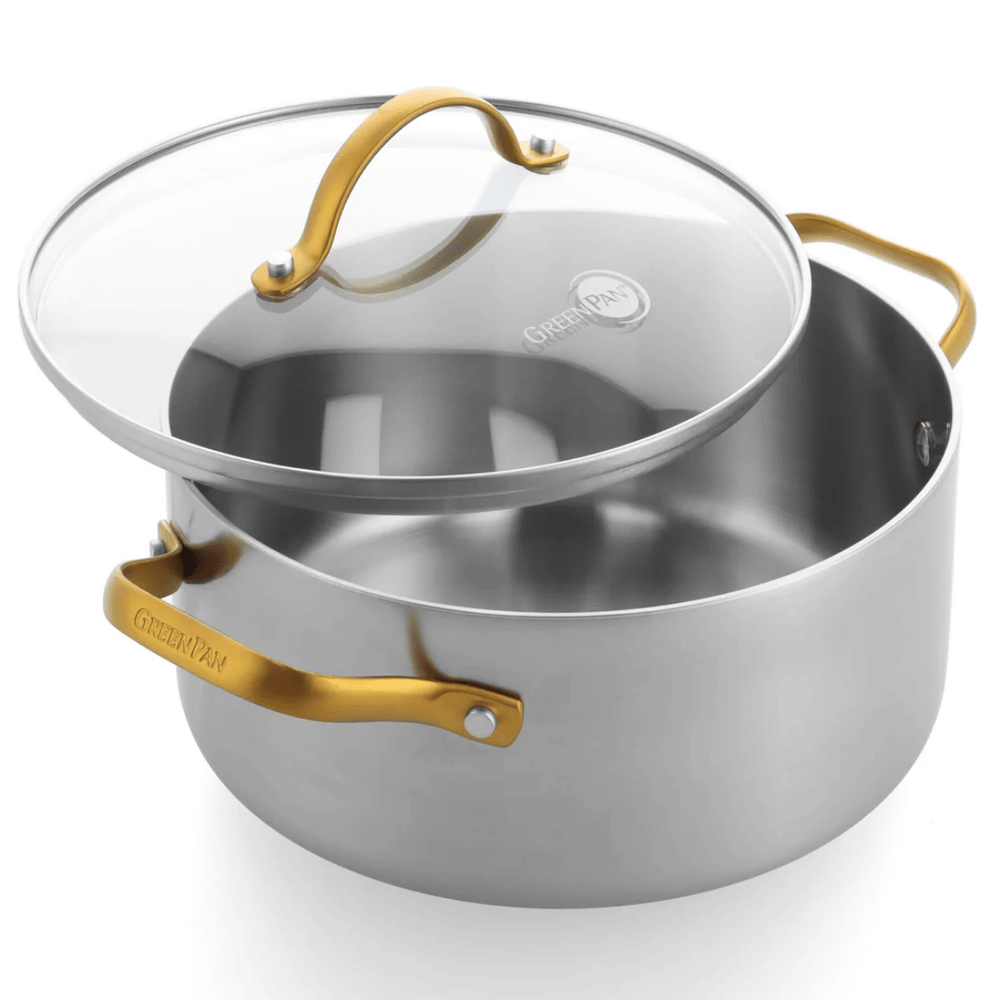 Ensemble de casseroles GreenPan Padova Reserve 3 pièces - Triply - Casserole Ø 20, 24 cm & Casserole Ø 18 cm