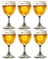 Verres à bière Grimbergen sur pied 330 ml - 6 pièces