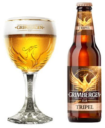 Verre à Bière Grimbergen sur Pied - 330 ml