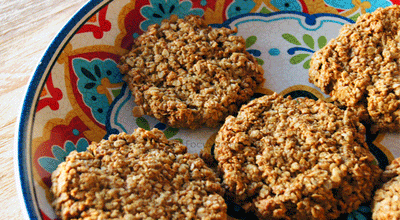 Galettes d'avoine sans sucres raffinés