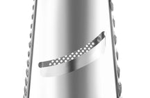 Râpe Hendi à quatre côtés avec bac de récupération - Inox