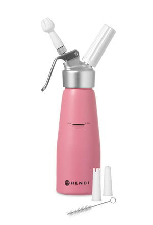Pistolet à crème Hendi Pastel Rose - 500 ml