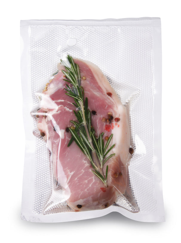 Hendi Sacs d'emballage sous vide avec relief en rouleau 28 x 600 cm - Convient aux machines de mise sous vide FoodSaver - 2 pièces