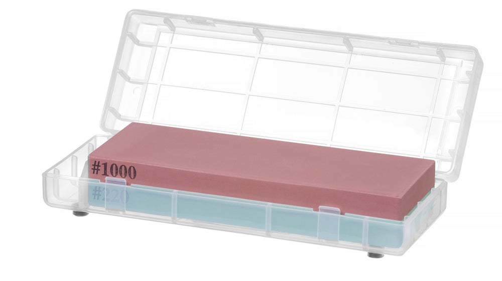 Pierre a aiguiser Hendi - Pierre a eau japonaise - Naniwa - 185 x 65 x 30 mm