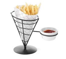 Support pour sachet de frites Hendi avec support pour sauce