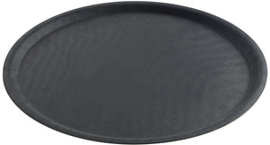 Plateau Hendi - Plateau de service - Glasfiber - ø 50 cm - Noir