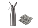 Set de siphon a chantilly Hendi - en inox - Profi Line - 1 L - 11 pièces