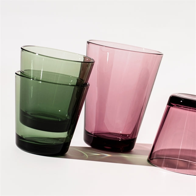 Iittala Waterglazen Kartio - Pine Green - 210 ml - 2 Stuks