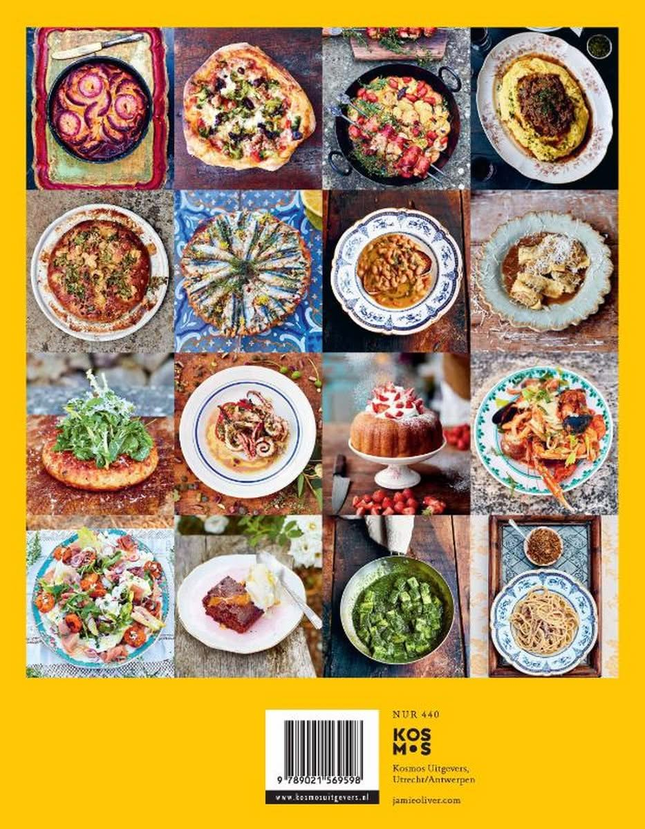 Livre de recettes - Jamie cuisine l'Italie