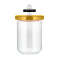 Pot de stockage Alessi Twergi - ES16/100 1 - Jaune - ø 12 cm / 1 litre - par Ettore Sotsass