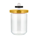 Pot de stockage Alessi Twergi - ES16/100 1 - Jaune - ø 12 cm / 1 litre - par Ettore Sotsass