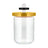 Pot de stockage Alessi Twergi - ES16/100 1 - Jaune - ø 12 cm / 1 litre - par Ettore Sotsass