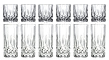 Ensemble de verres Jay Hill (verres à cocktail et verres long drink) Moray - 12 pièces