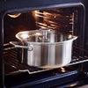 Casserole KitchenAid Multi-Ply en acier inoxydable - ø 20 cm / 3,1 litres