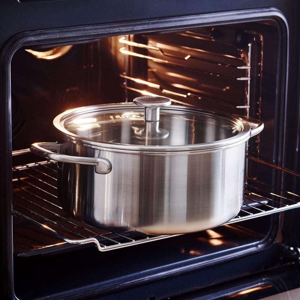 Casserole KitchenAid Multi-Ply en acier inoxydable - ø 24 cm / 4,9 litres