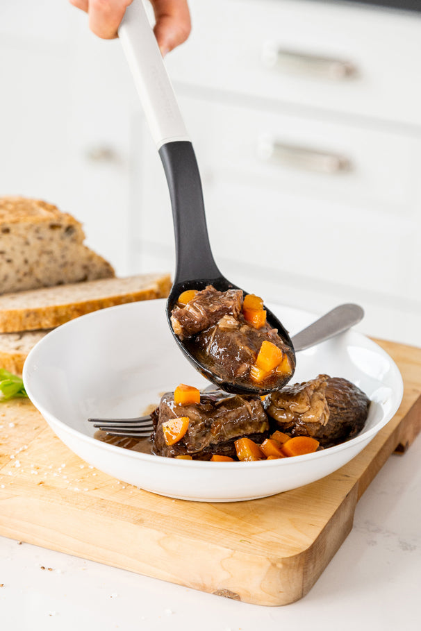 KitchenAid Opscheplepel Classic Porselein Wit 34 cm