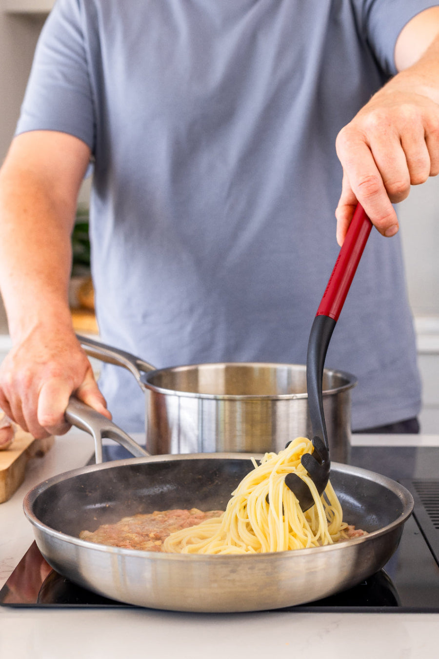 KitchenAid Spaghettilepel Classic Keizerrood 34 cm