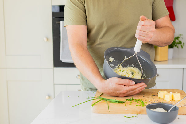 KitchenAid Aardappelstamper Classic Porselein Wit 25.5 cm