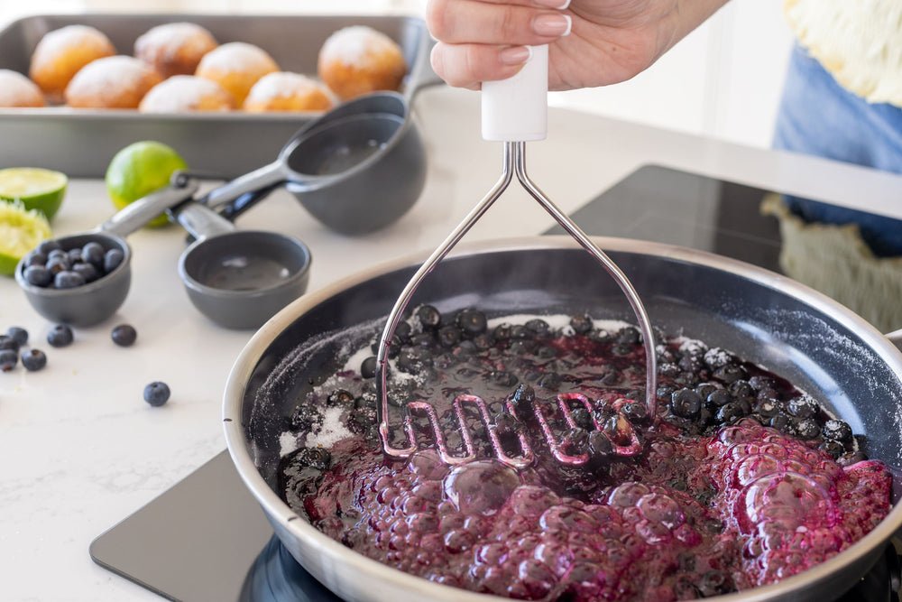 KitchenAid Écraseur de pommes de terre Classique Porcelaine Blanc 25,5 cm