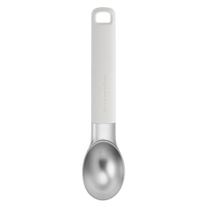 KitchenAid Cuillère à glace - Pelle à glace - Classic Porcelaine Blanche - 21 cm