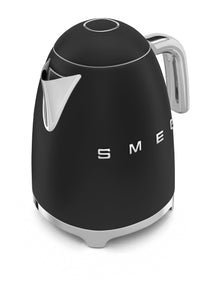 Bouilloire SMEG - 2400 W - noir mat - 1,7 litre - KLF03BLMEU