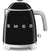 Bouilloire SMEG Mini - 1400 W - noire - 800 ml - 3 tasses - KLF05BLEU