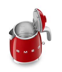 Bouilloire SMEG Mini - 1400 W - rouge - 800 ml - 3 tasses - KLF05RDEU