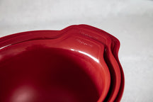 Bol de mélange Core Rouge Empereur KitchenAid - 3 pièces
